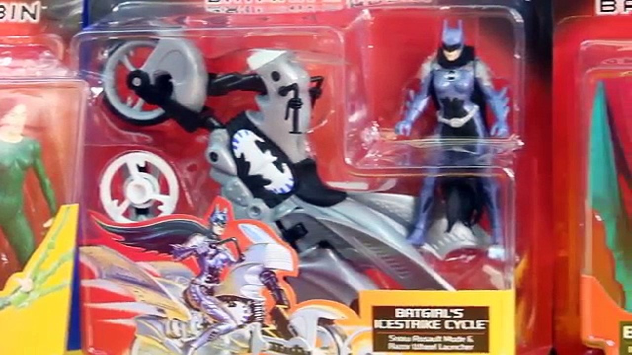 Batman & Robin Toys Action Figure Collection With Bane Poison Ivy And Batgirl