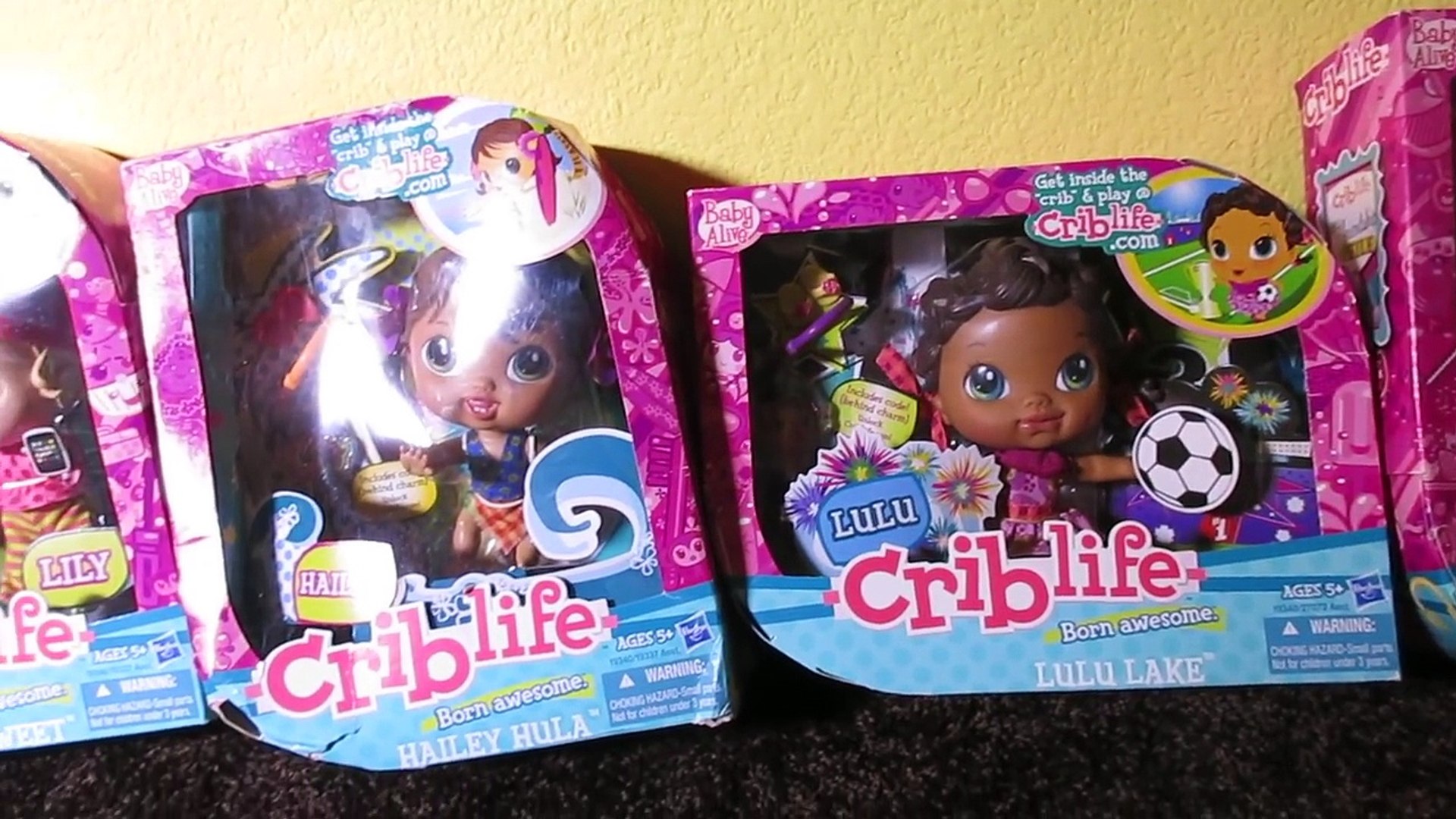 Baby Alive Name Reveal Crib Life Baby Alive Unboxings Video