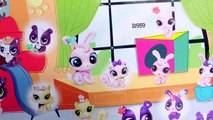 LPS Mom Babies Surprise Families Unboxing Playset - Littlest Pet Shop Toy Video - Cookieswirlc