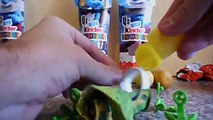 The Smurfs 2 Movie 8 Kinder Surprise Eggs Unboxing Juguetes Huevos Sorpresa