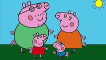 Peppa Pig Coloring Pages - Peppa Coloring Book - Painting Peppa Pig Family