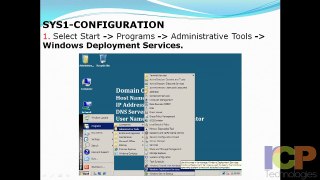 Configuring Windows Deployment Services