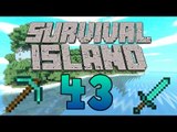 Exploring the MineShaft! - Diamonds! - (Minecraft Survival Island) - Episode 43