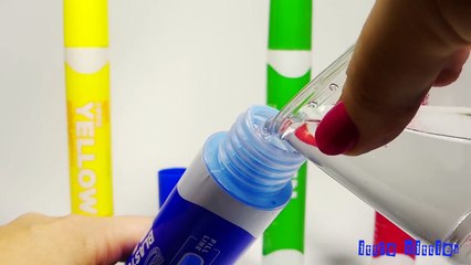 Learn Alphabet with Giant RoseArt Paint Chalk Markers ABCDEFGHIJKLMNOPQRSTUVWXYZ