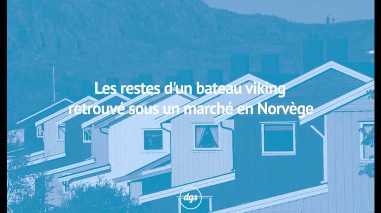 Les restes d'un bateau viking retrouvés en Norvèges