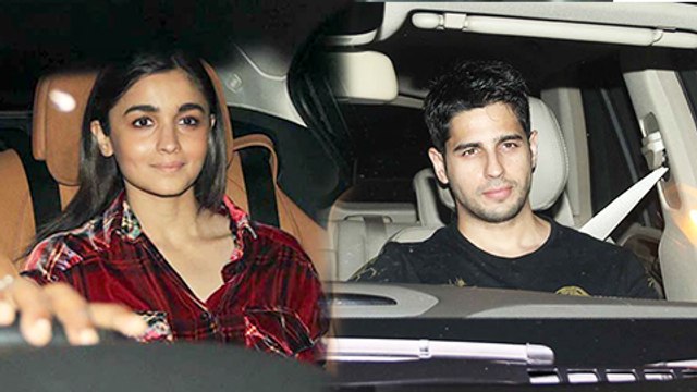 Alia Bhatt and Sidharth Malhotra Party Together at Ranbir Kapoor’s birthday bash