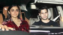 Alia Bhatt and Sidharth Malhotra Party Together at Ranbir Kapoor’s birthday bash