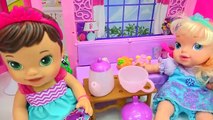 Color Changing Teacup Surprise Tea Party Baby Alive That Wets Diaper   Queen Elsa - CookieswirlC