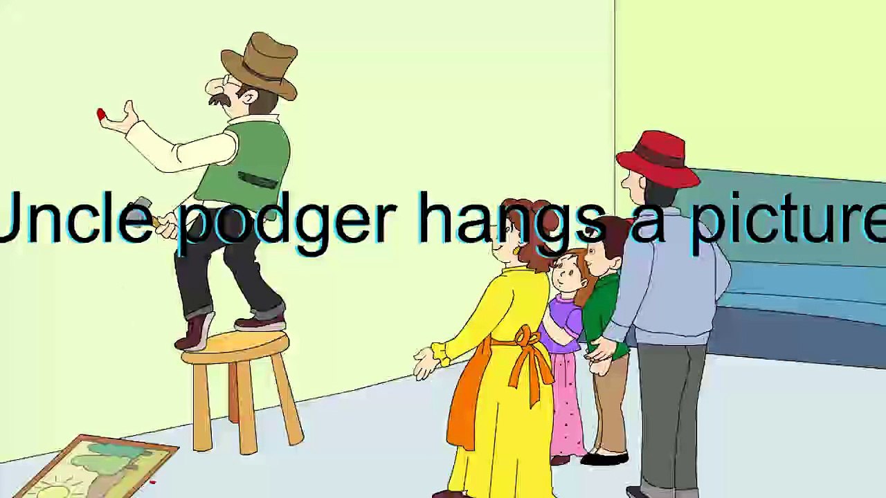 Now Easy English,class 5,Unit 1,Uncle Podger hangs a picture,Part 1