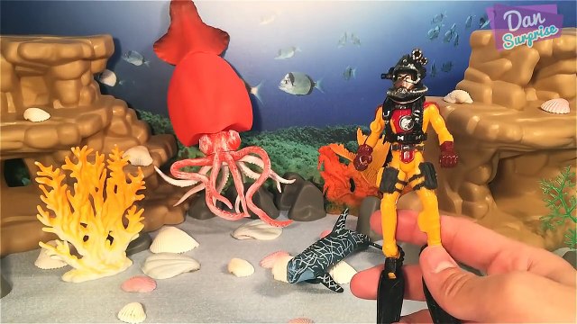 8 AMAZING SEA ANIMALS SURPRISE TOYS 3D PUZZLES - SHARK MEGALODON ORCA KILLER WHALE