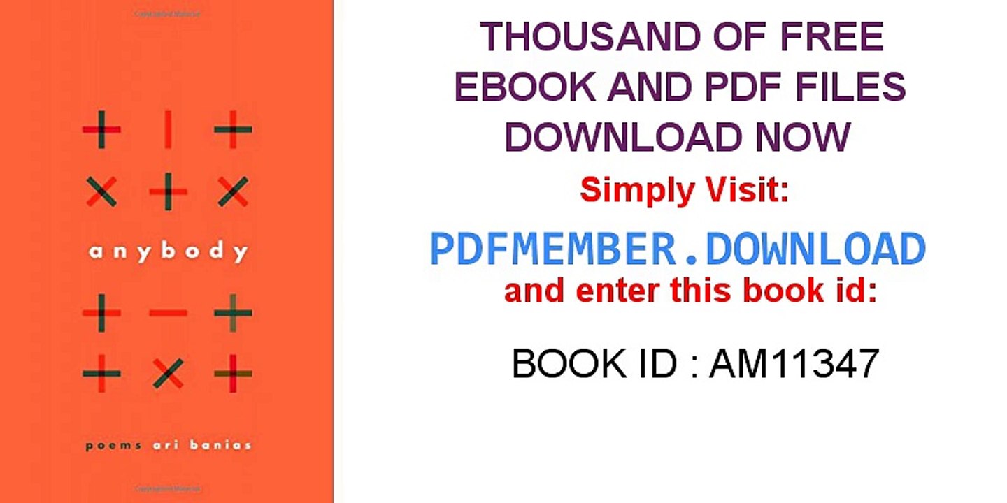 D0WNL04D Anybody on Pdf