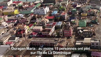 L'ouragan Maria fait des ravages à La Dominique