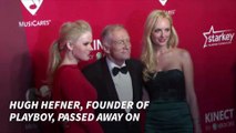 Celebrities mourn Playboy founder Hugh Hefner's death