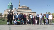 Zonguldaklı Madenciler Mevlana Müzesini Gezdi