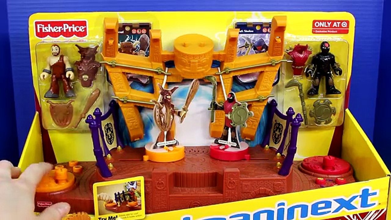 imaginext battle arena