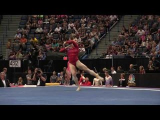 Aly Raisman - Floor Exercise - 2016 Secret U.S. Classic - Senior