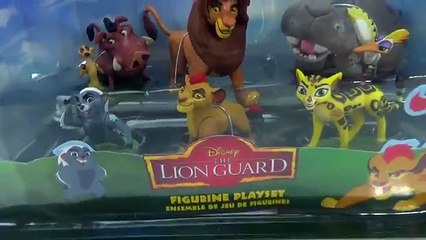 LION GUARD Toys New Disney Junior Playset Kion Bunga Fuli and More