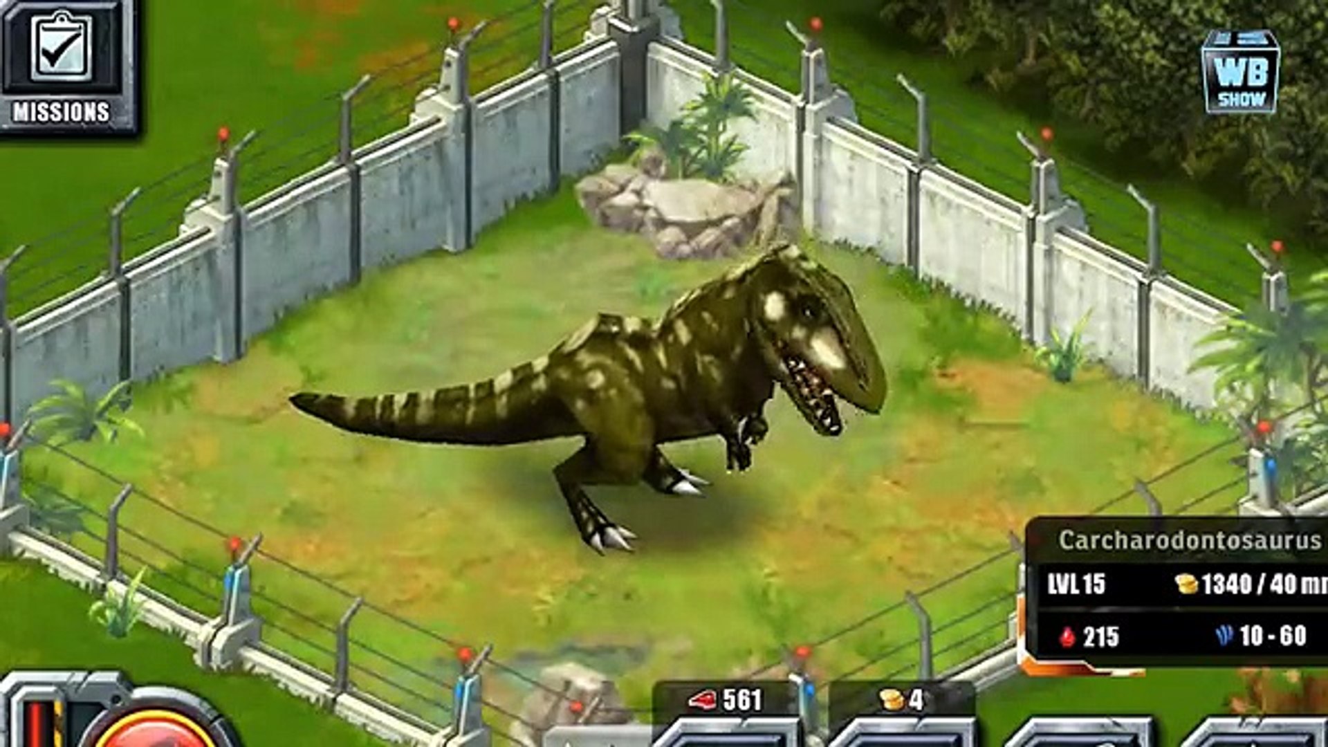 Jurassic Park Builder - Carcharodontosaurus [Jurassic Park]