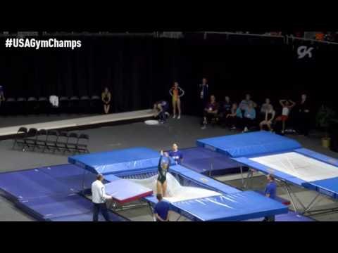 Nicole Ahsinger - Optional - 2016 USA Gymnastics Championships - Prelims