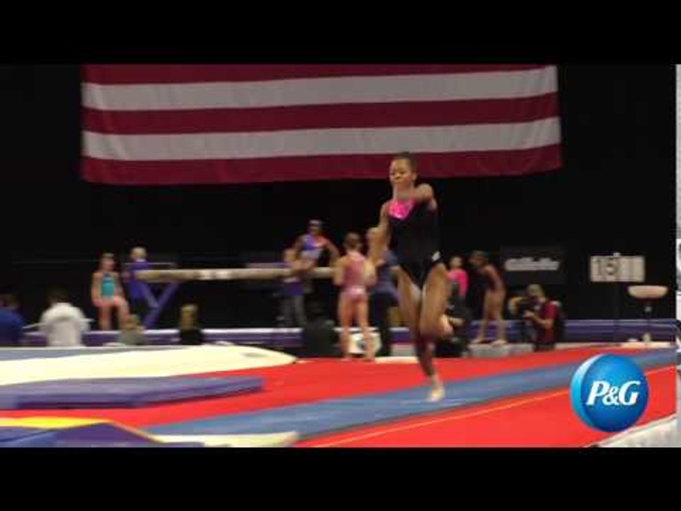 Gabby Douglas - Vault - 2016 P&G Gymnastics Championships - Podium Training