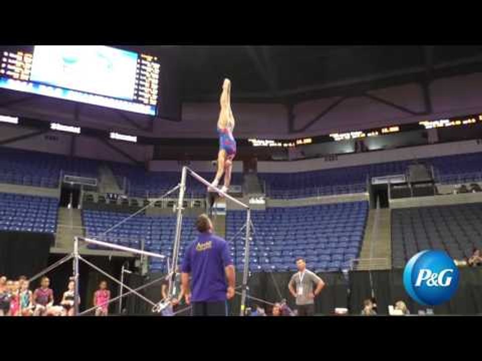 Deanne Soza - Uneven Bars - 2016 P&G Gymnastics Championships - Podium Training