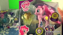 My Little Pony Crystal Motion Ponies: Fluttershy, Pinkie Pie & Rarity! Review by Bins Toy Bin