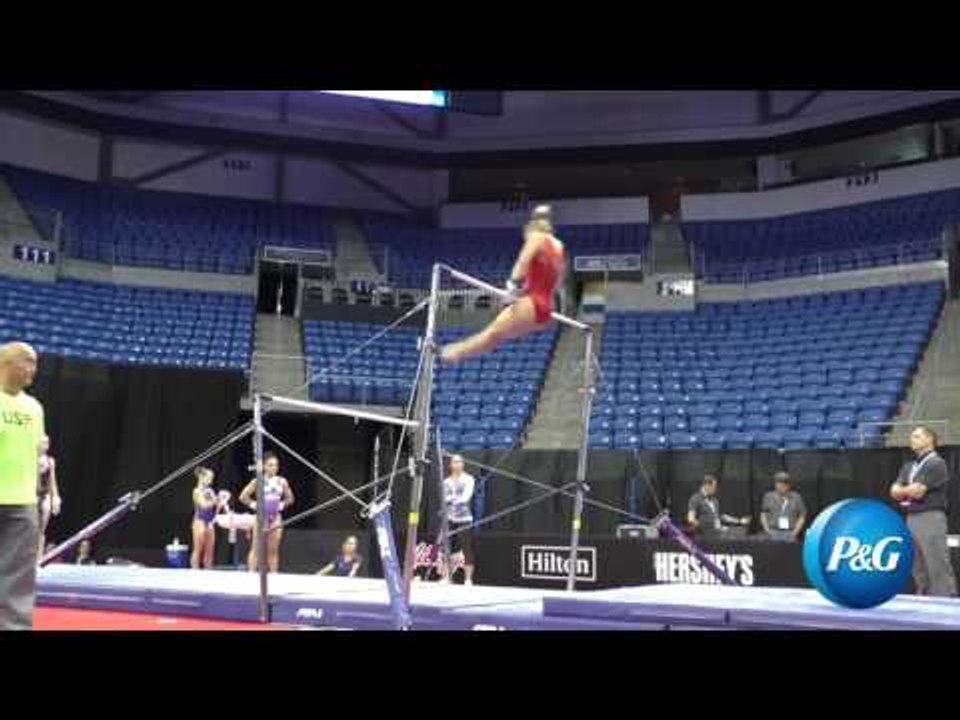 Brenna Dowell - Uneven Bars - 2016 P&G Gymnastics Championships - Podium Training