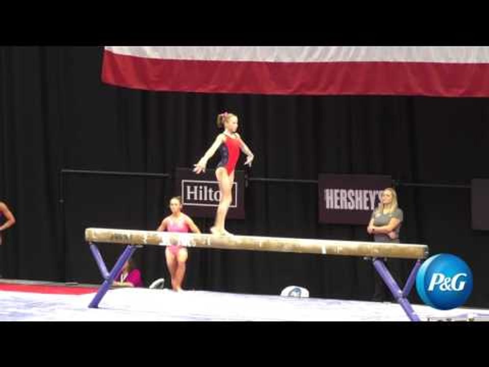 Madison Kocian - Balance Beam - 2016 P&G Gymnastics Championships - Podium Training