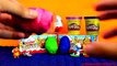 Play Doh Kinder Surprise Angry Birds Cars 2 Smurfs Hello Kitty Disney Planes Surprise Eggs