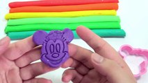 Learn Colors Play Doh Molds Fun Doremon Peppa Pig Dublado em Português! Nursery Rhymes