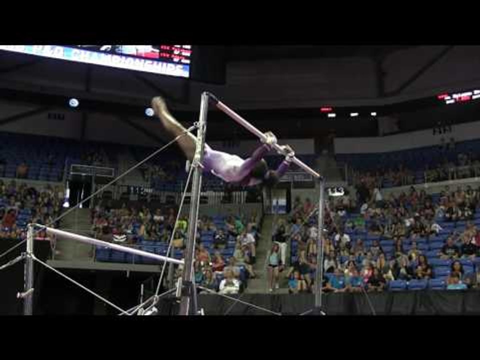 Aria Brusch - Uneven Bars - 2016 P&G Gymnastics Championships – Jr. Women Day 1