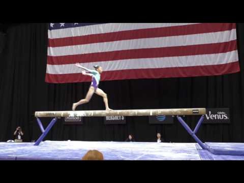 Gabby Perea - Balance Beam - 2016 P&G Gymnastics Championships – Jr. Women Day 1