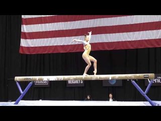 Kalyany Steele - Balance Beam - 2016 P&G Gymnastics Championships – Jr. Women Day 1