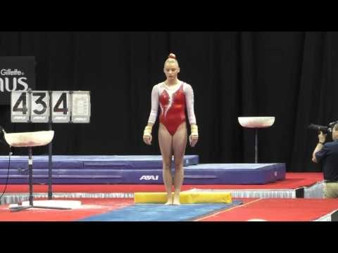 Alyssa Baumann - Vault - 2016 P&G Gymnastics Championships - Sr. Women Day 1