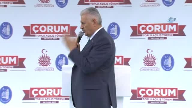 Başbakan Yıldırım: Suriye'de 7 Yıldır Yaşanan İç Savaş, Pyd/ypg/pkk Yüzünden Milyonlarca İnsan...