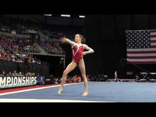 Madison Kocian - Floor Exercise - 2016 P&G Gymnastics Championships – Sr. Women Day 1