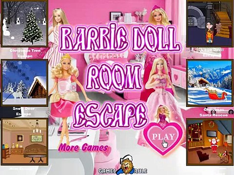 barbie escape games