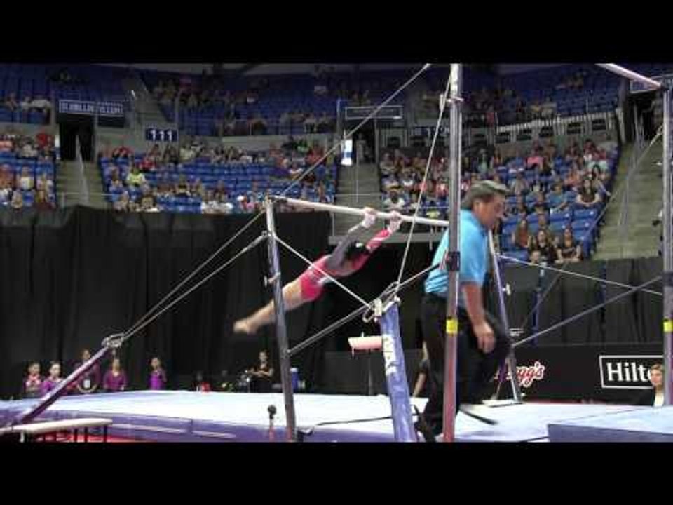 Gabby Perea - Uneven Bars - 2016 P&G Gymnastics Championships – Jr. Women Day 2