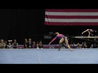 Lauren Little - Floor Exercise - 2016 P&G Gymnastics Championships – Jr. Women Day 2