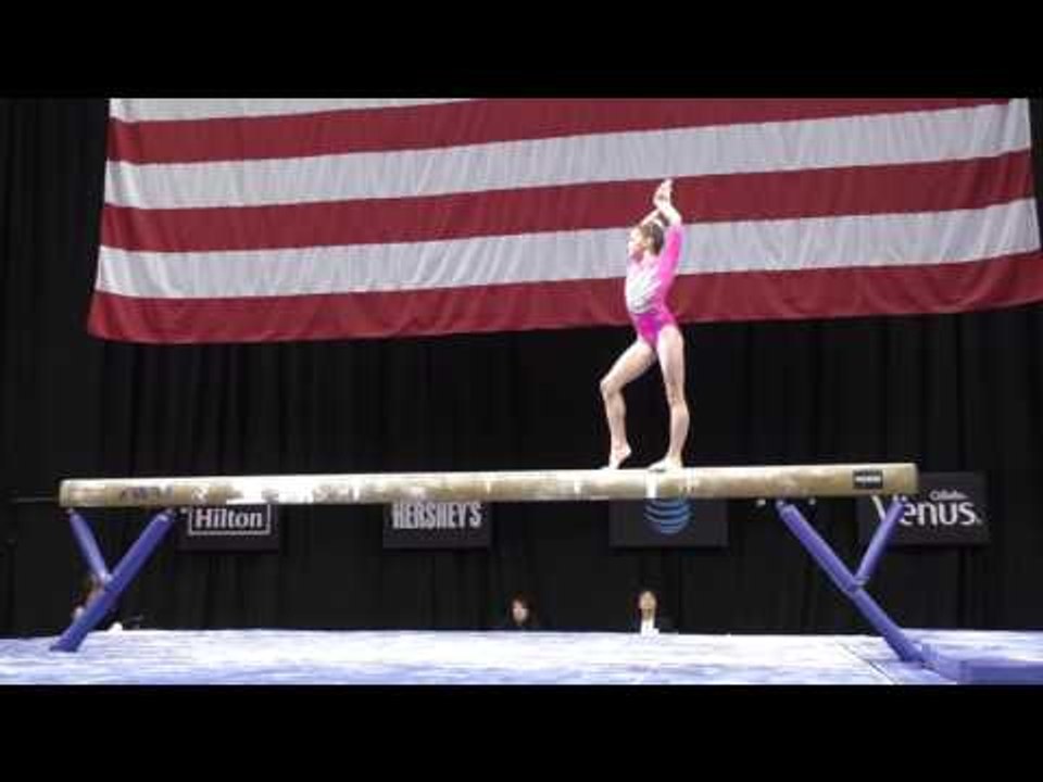 Olivia Dunne - Balance Beam - 2016 P&G Gymnastics Championships - Jr. Women Day 2