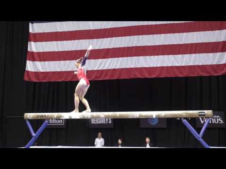 Maggie Nichols - Balance Beam - 2016 P&G Gymnastics Championships - Sr. Women Day 2