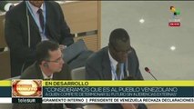57 países respaldan a Venezuela ante el Consejo de DD.HH. de la ONU
