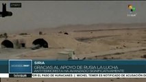 Pueblo sirio apoya acciones de Rusia contra el ISIS en su país