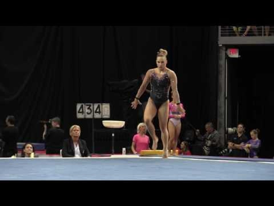 Brenna Dowell - Floor Exercise - 2016 P&G Gymnastics Championships – Sr. Women Day 2