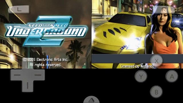 Need For Speed: Underground 2 - Gameplay, Nintendo Ds on Android with DraStic Emulator