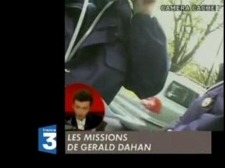 Gerald Dahan en Sarkozy au téléphone avec des policiers
