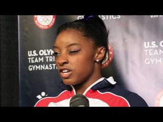 Simone Biles - Interview - U.S. Olympic Team Trials - Day 1