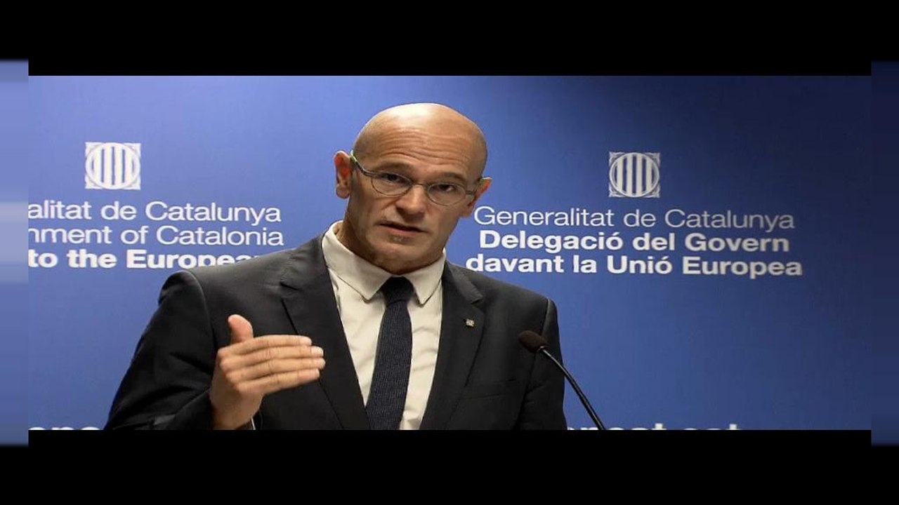 Katalan liderler Brüksel'de destek arayışında