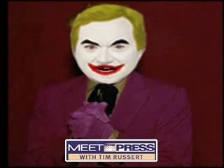 Tim Russert of Meet the Press & Hardball's Chris Matthews