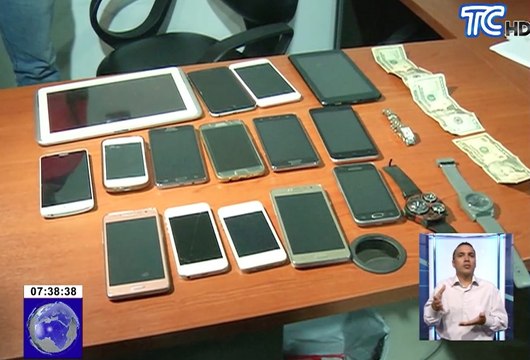 Presuntos delincuentes capturados en Guayaquil